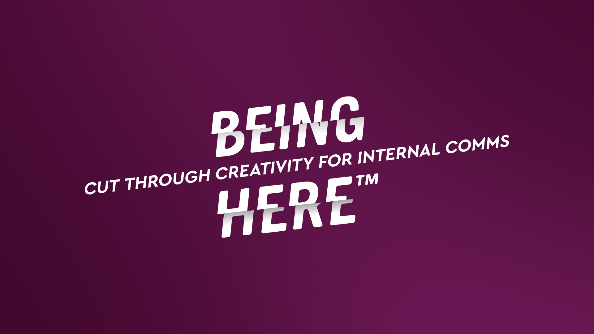 Being Here Logoplaat